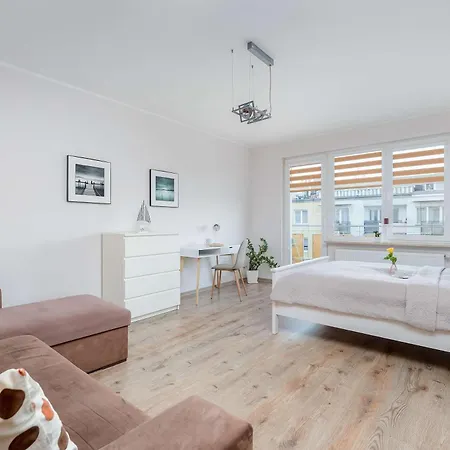 Apartmán Atmospheric In Center With Desk And Bathtub By Renters *